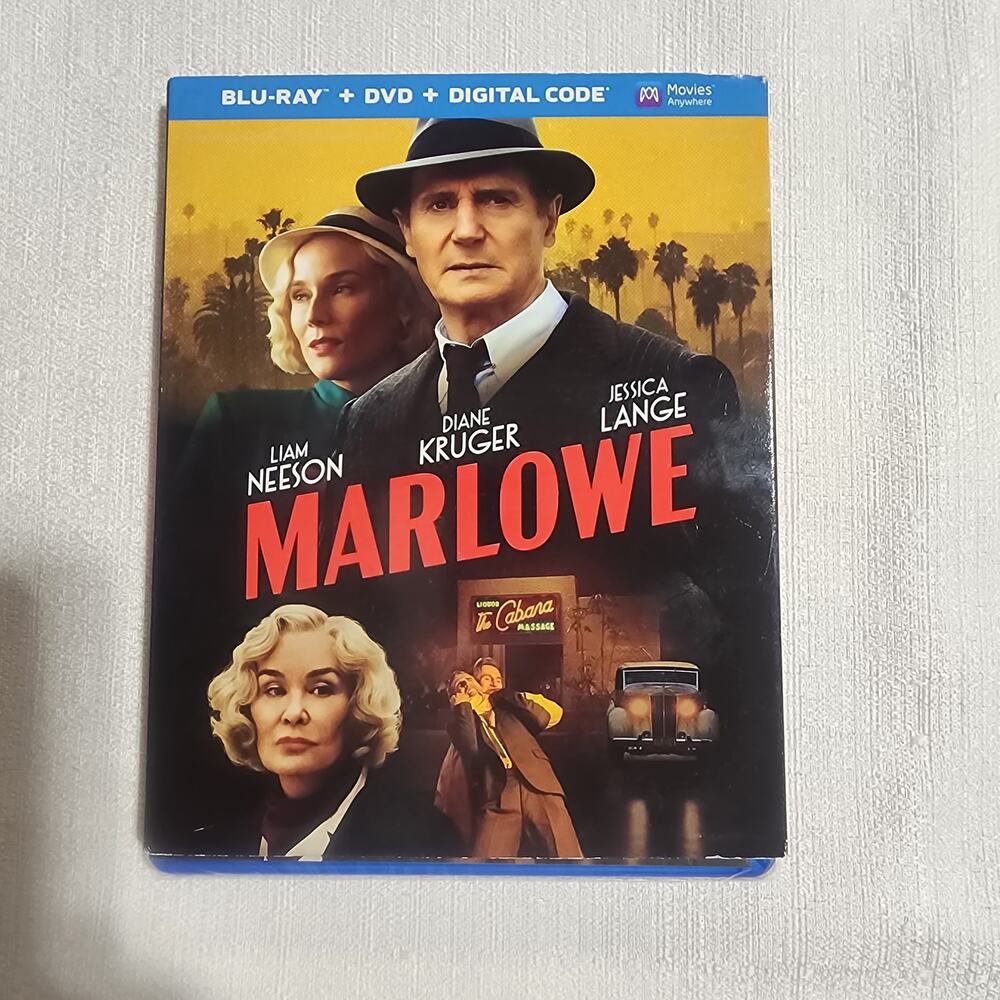 Marlowe Blu-ray, DVD, digital code